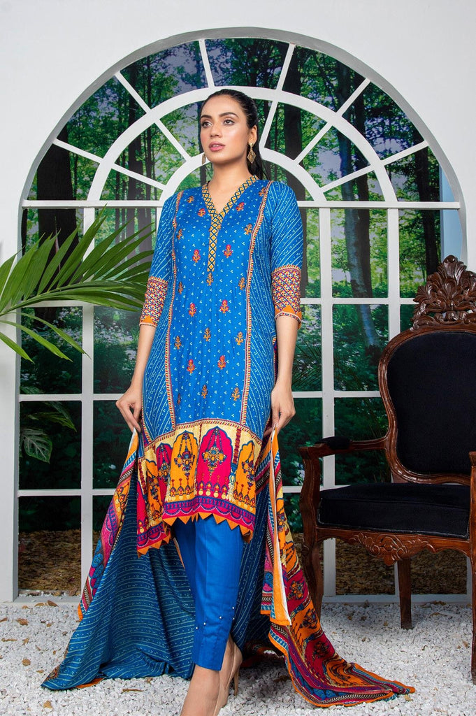 Sahil Festive Lawn 2021 – Suit 08