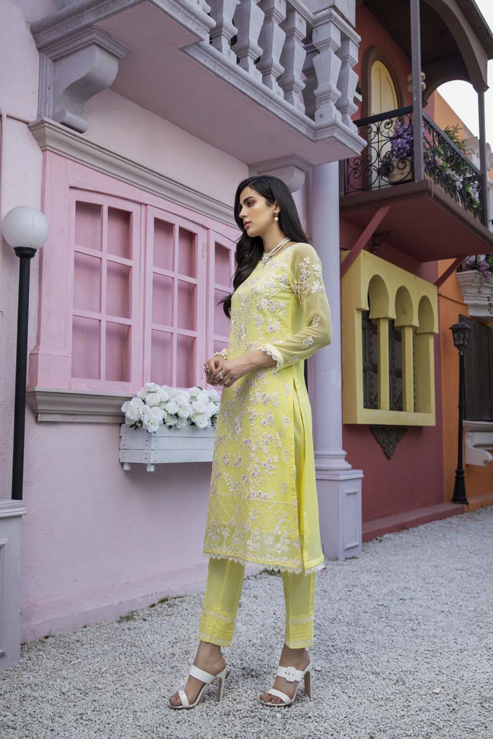 Azure luxury kurti - Summer Splash