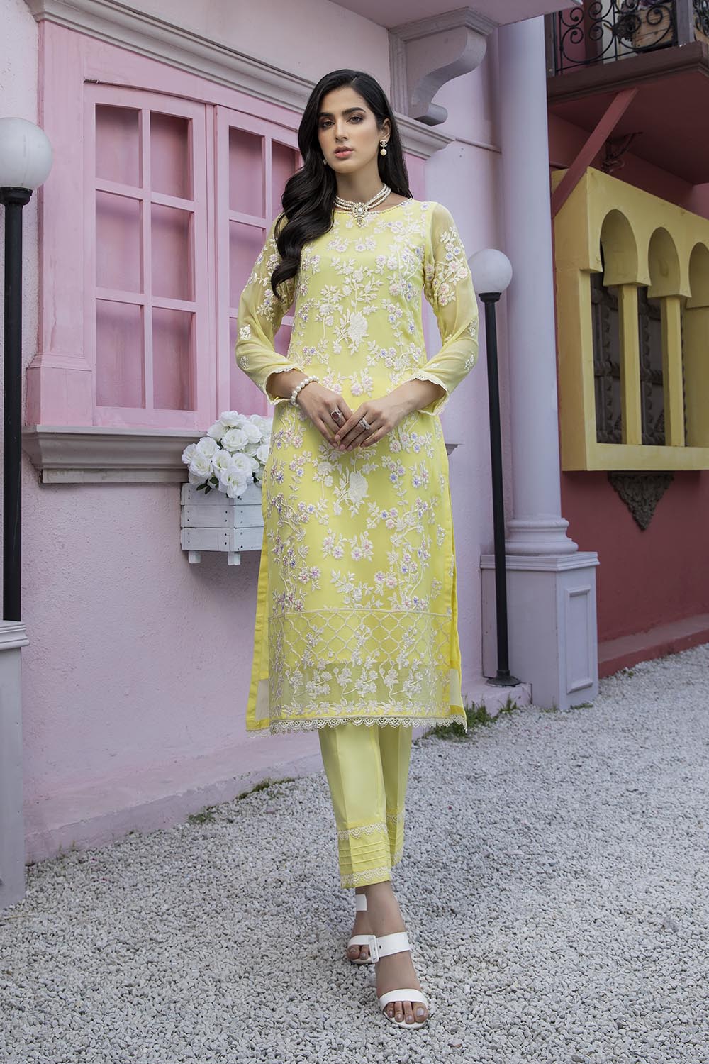 Azure luxury kurti - Summer Splash