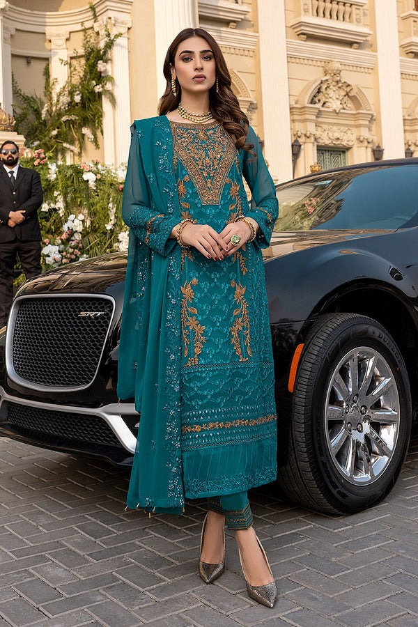 Azure Luxe Party Dress 2022 – Teal Rush