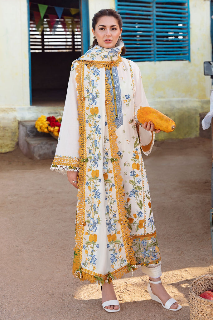 Zaha Lawn Suits | 2023 | LEYA (ZL23-07 A)
