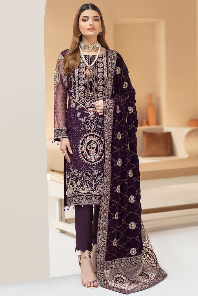 Ramsha Velvet Vol 4 – V-408