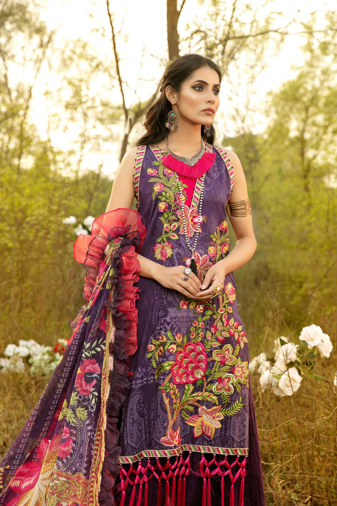 La Rose Lawn by Adan’s Libas – VIOLET