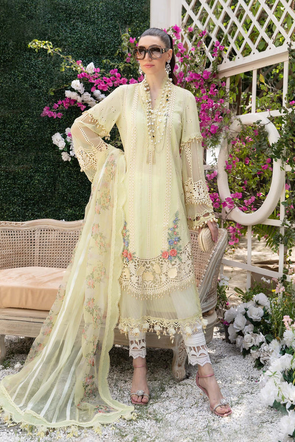 MARIA.B. Eid Lawn 2022 | EL-22-04-Yellow