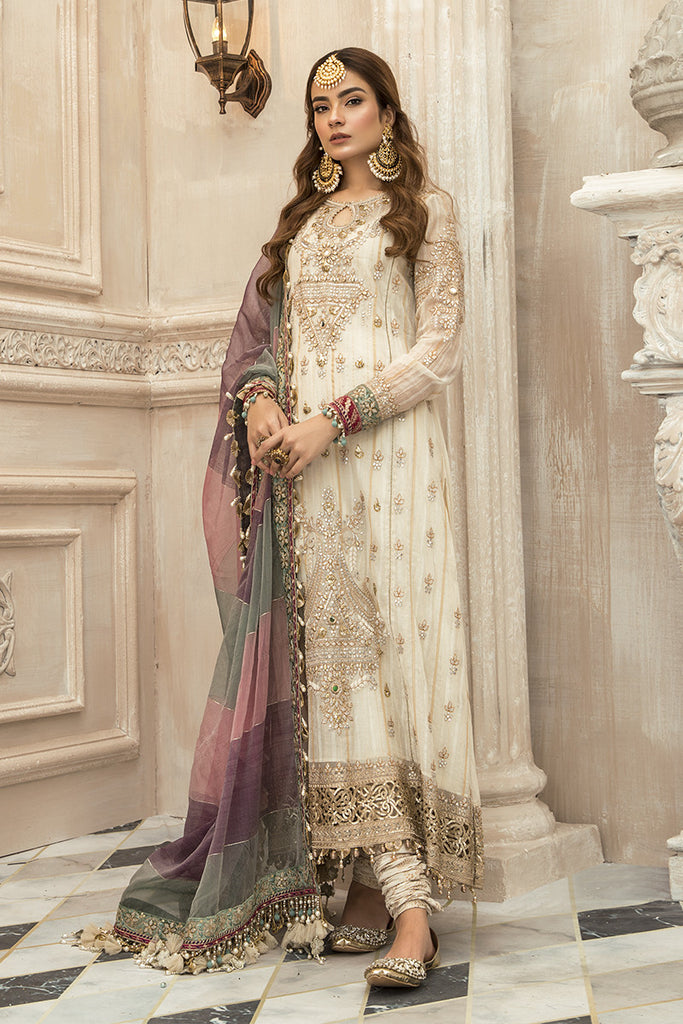 Maria B Mbroidered Chiffon Collection - Bd-1902