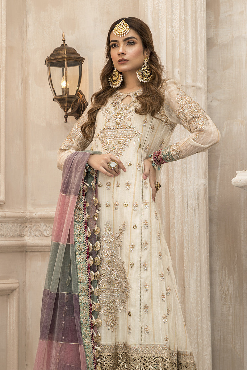 Maria B Mbroidered Chiffon Collection - Bd-1902