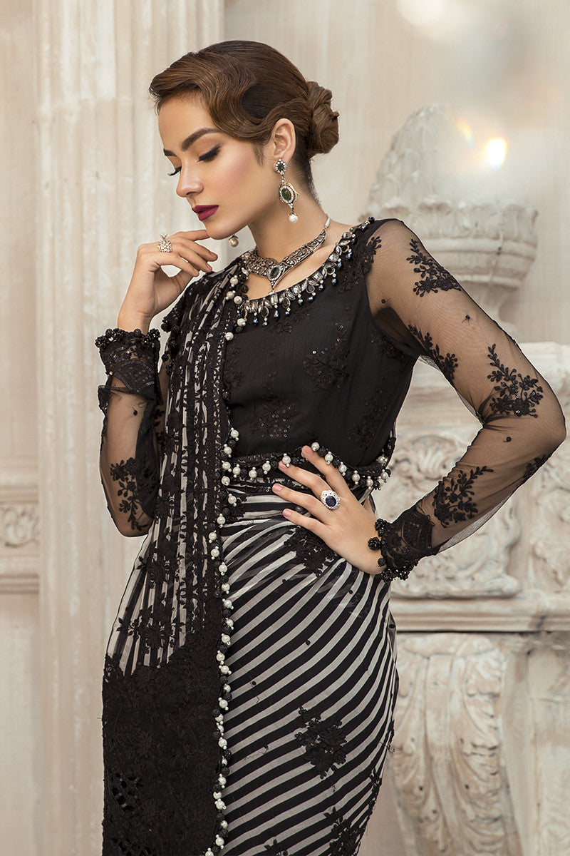Maria B Mbroidered Chiffon Collection - Bd-1903