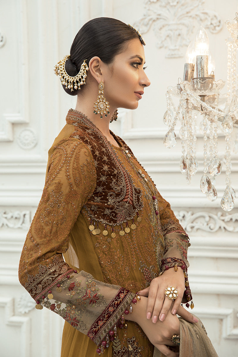 Maria B Mbroidered Chiffon Collection - Bd-1906