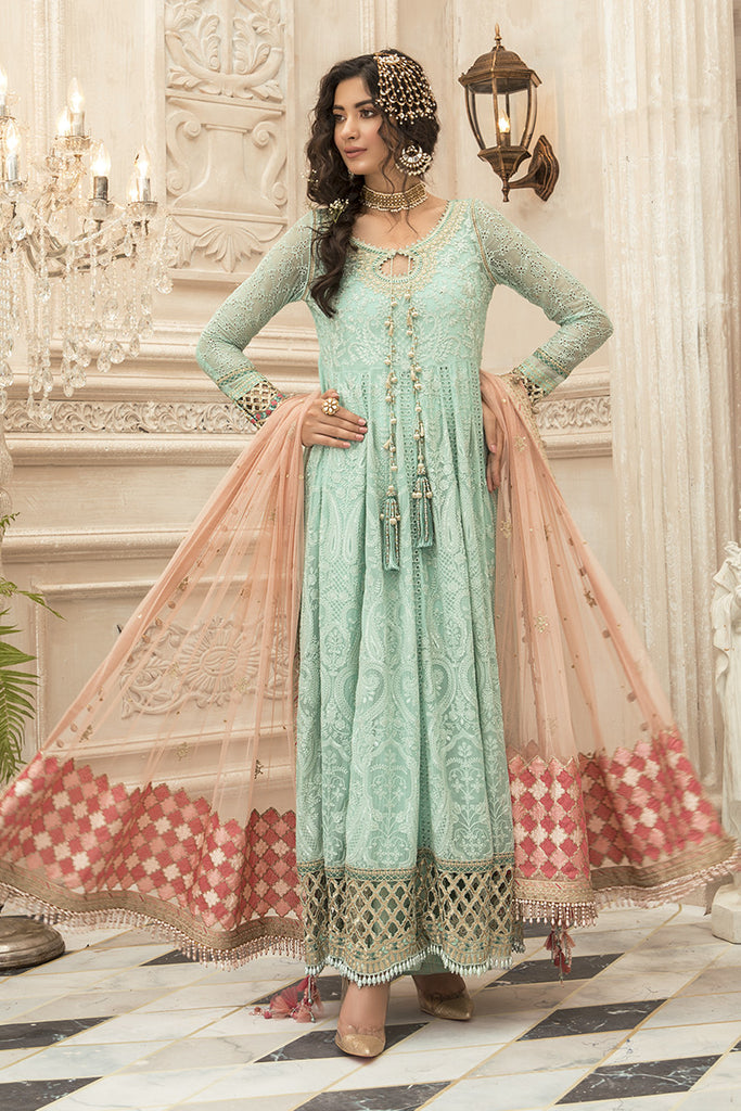 Maria B Mbroidered Chiffon Collection - Bd-1908