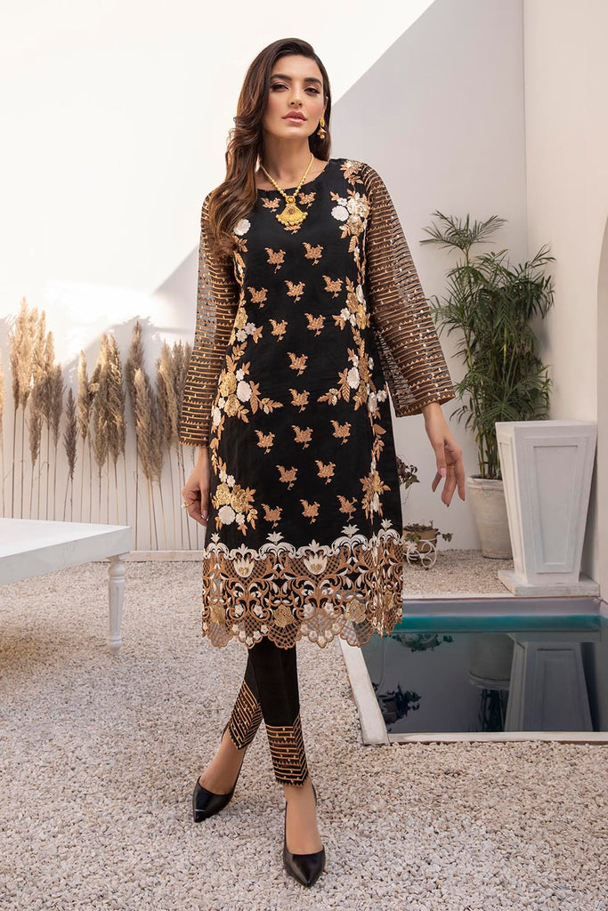 Azure luxury kurti - Blossoms