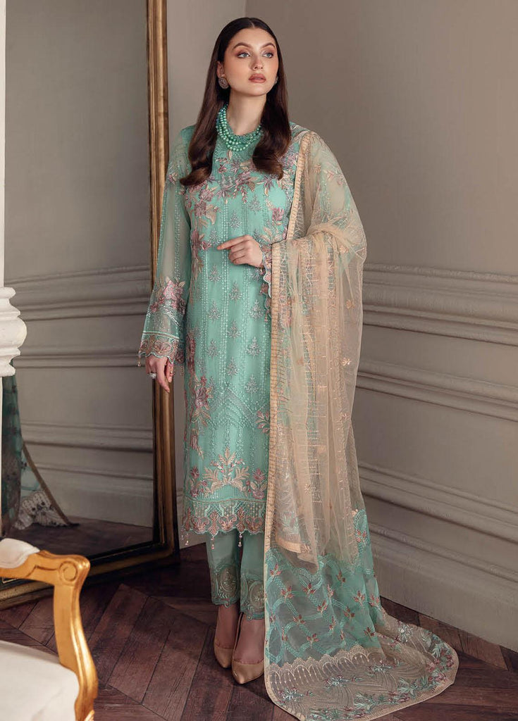 Chevron By Ramsha Embroidered Chiffon Suits Unstitched 22 – CH5-A-511