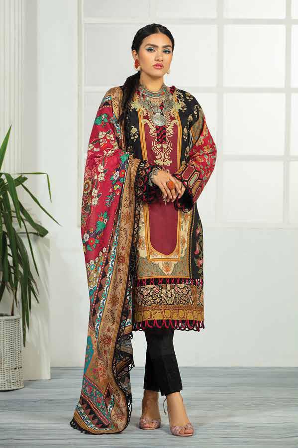 Jade Urbane Digital Printed Lawn 2022 - JUDP-14