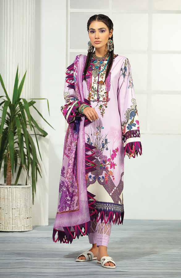 Jade Urbane Digital Printed Lawn 2022 - JUDP-02