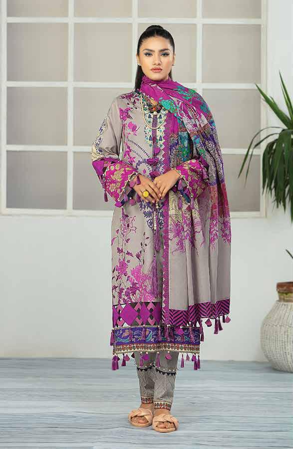 Jade Urbane Digital Printed Lawn 2022 - JUDP-04