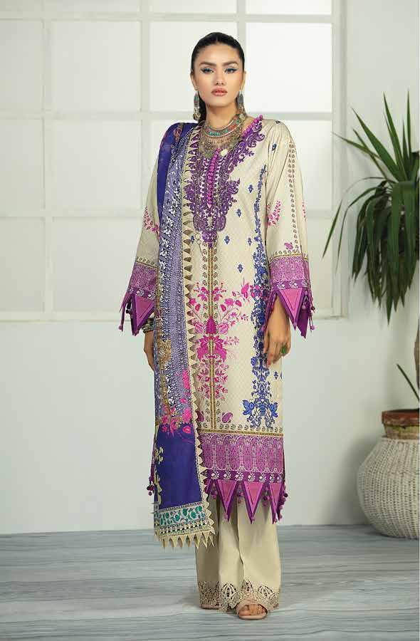 Jade Urbane Digital Printed Lawn 2022 - JUDP-08