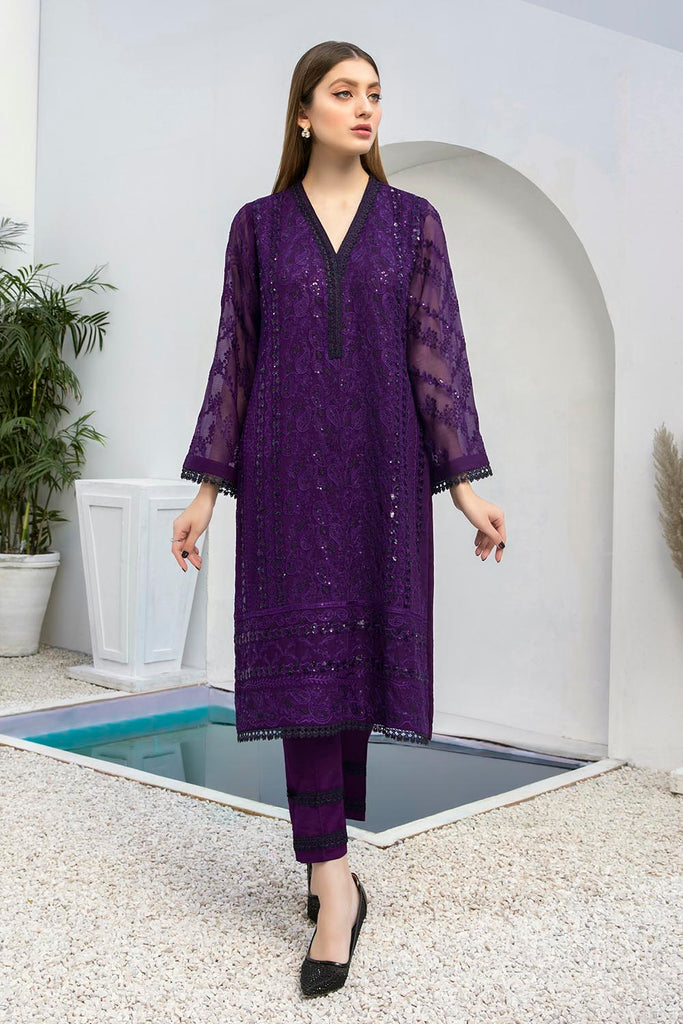 Azure luxury kurti - Indigo