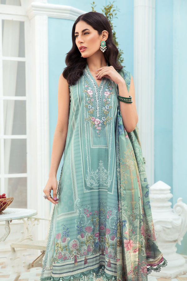 Maria b Mprints Lawn Suits 2022 - MPT-1301-B