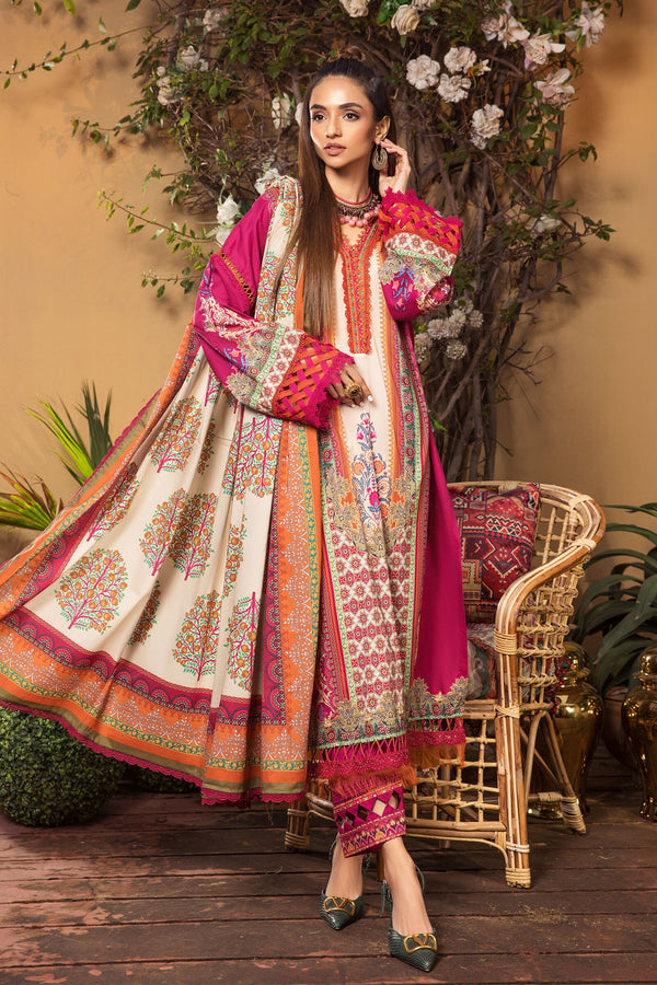 Maria b Mprints Lawn Suits 2022 - MPT-1302-A