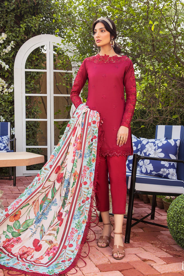 Maria b Mprints Lawn Suits 2022 - MPT-1303-B