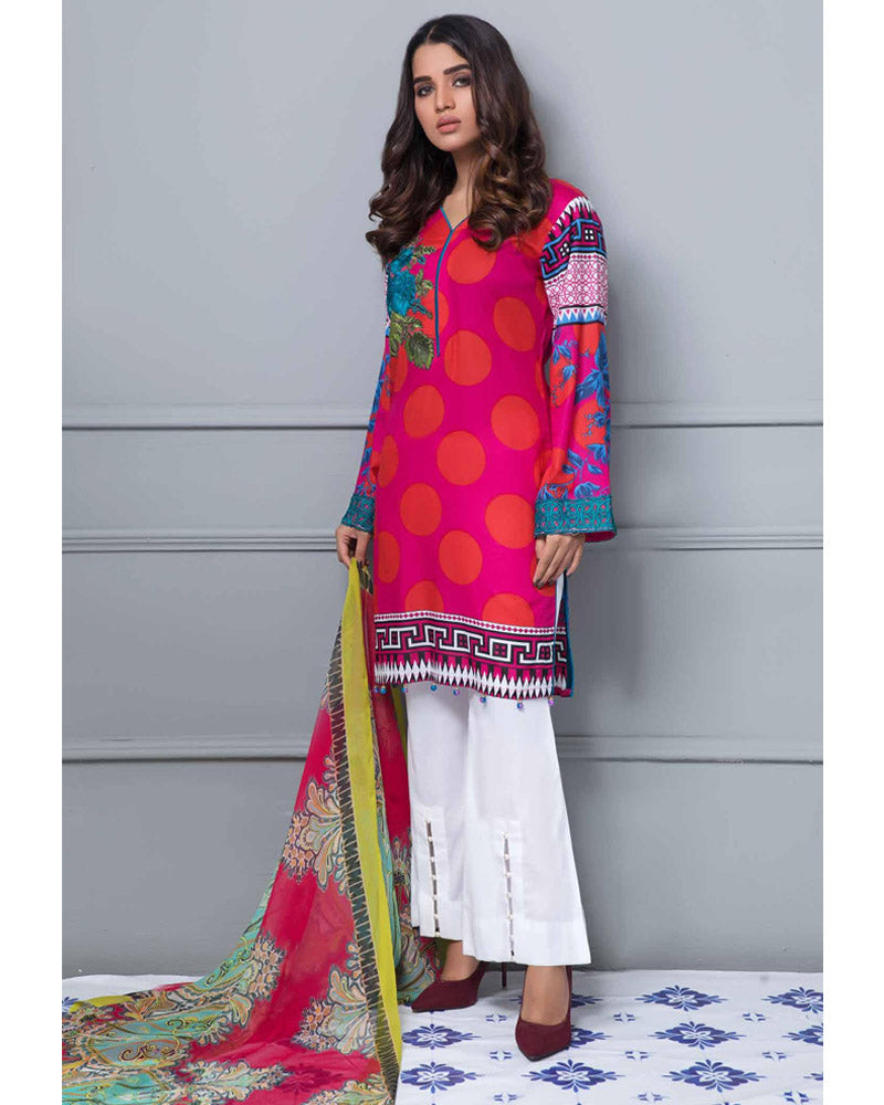 Rang Rez Designer Lawn Vol 2 Design 10