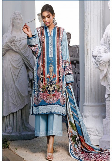 Firdous Urbane Digital Lawn Collection ULD 19561-B