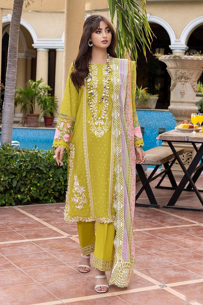Sajal Ali Luxury Jacquard Lawn Suits by Azure 2022 | Whimsy Glow